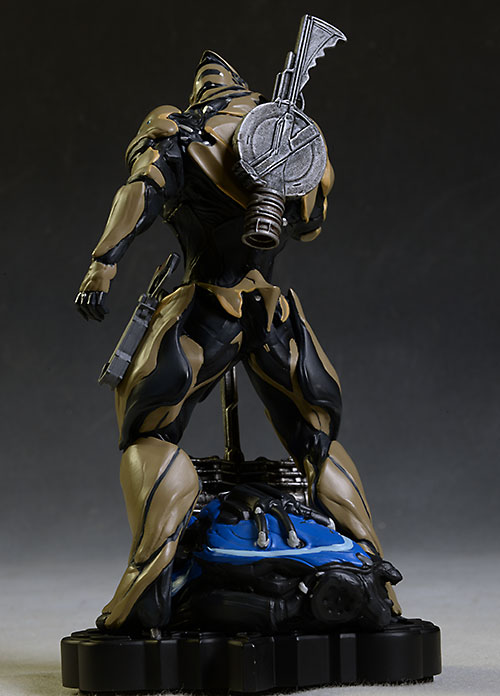 Warframe Rhino statue by Symbiote Studios