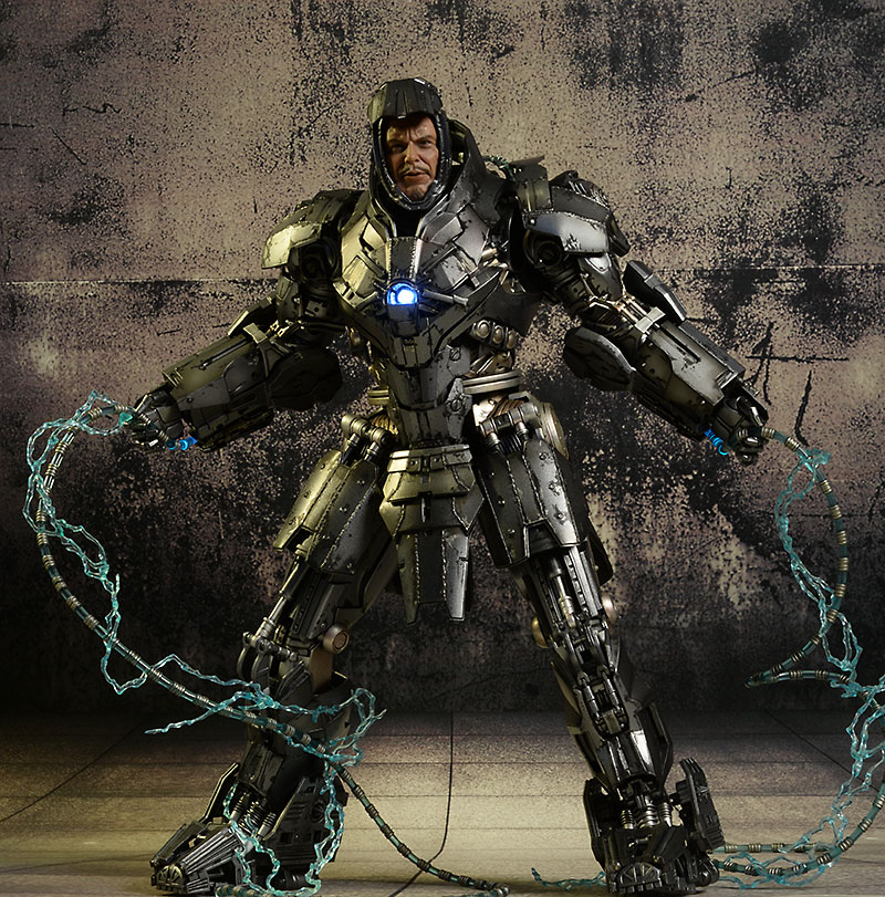 Iron Man Whiplash Mark II action figure by Hot Toys