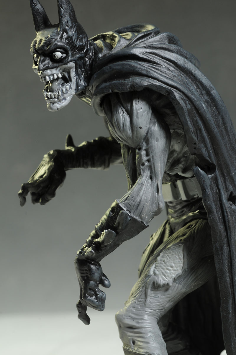 Batman Black & White Zombie statue by DC Collectibles