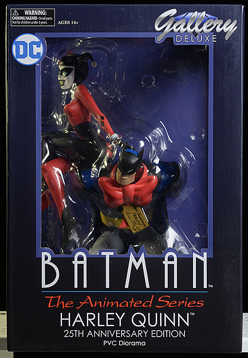 Harley Quinn 25th Anniversary BTAS Gallery statue by Diamond Select Toys