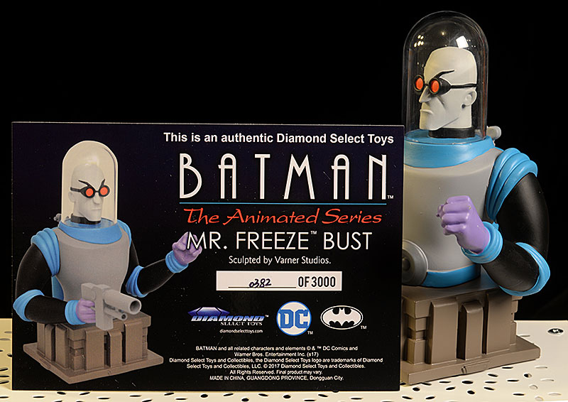 Batman Animated Series Mr. Freeze bust from Diamond Select Toys