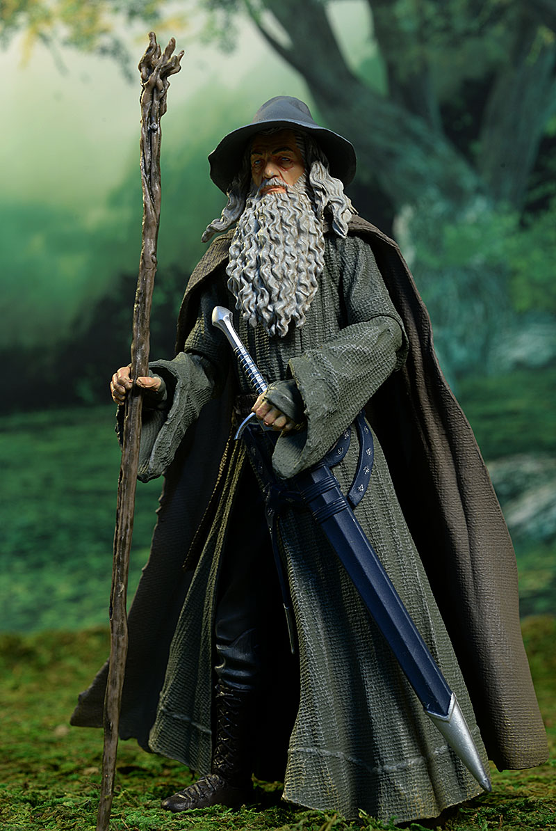 Gandalf, Uruk-Hai Lord of the Rings action figures by Dismaond Select Toys