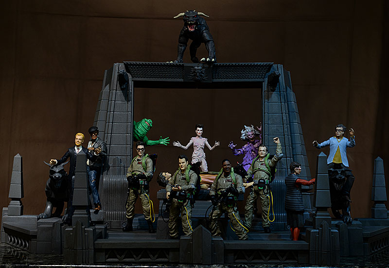 Ghosbusters Rooftop Diorama