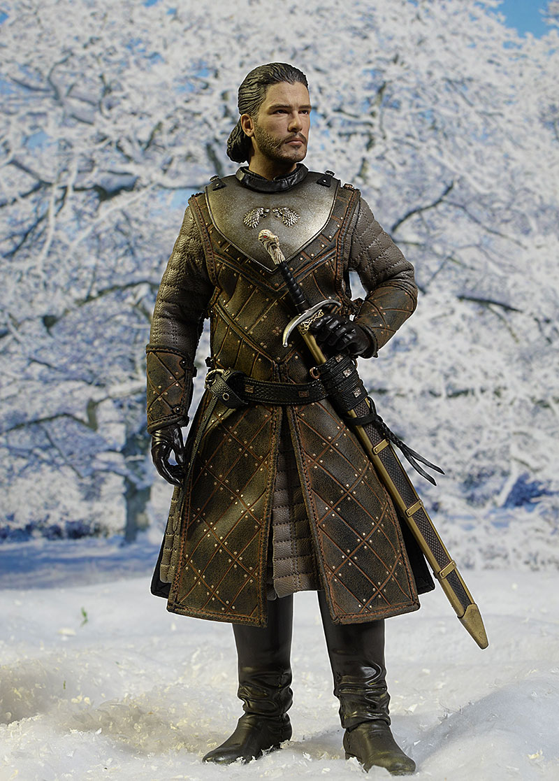 Jon Snow Season 8 Game of Thrones sixth scale action figure by ThreeZero