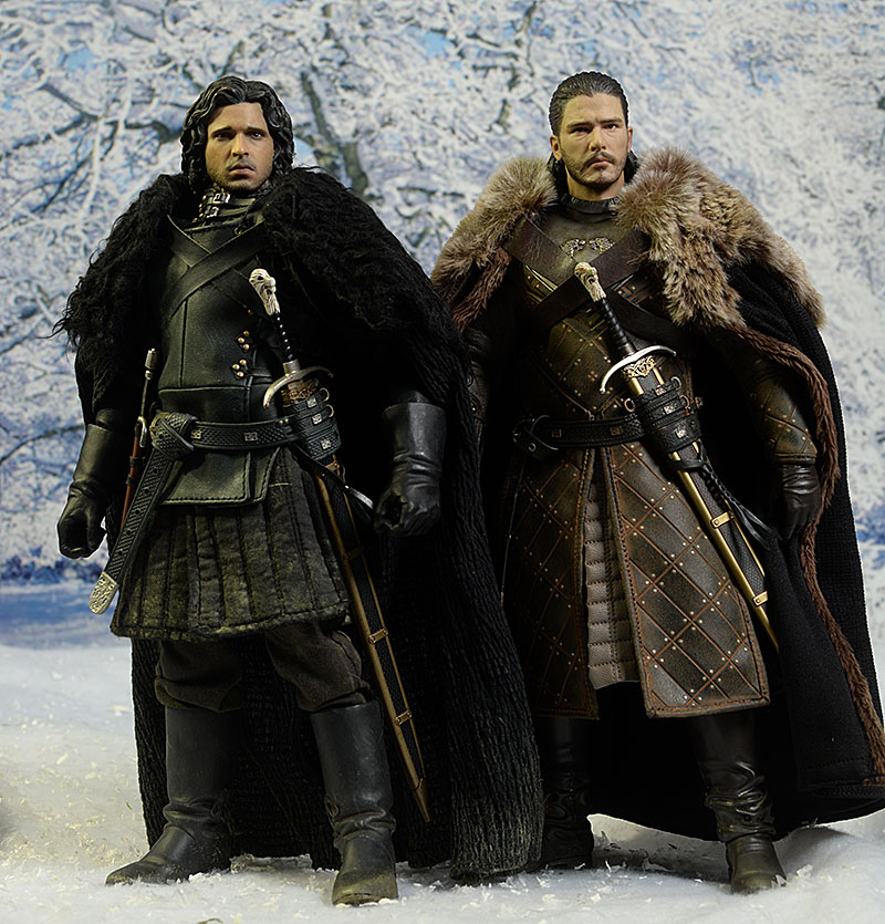 Jon Snow Season 8 Game of Thrones sixth scale action figure by ThreeZero
