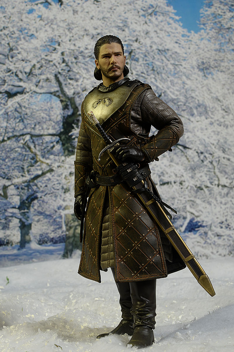 Jon Snow Season 8 Game of Thrones sixth scale action figure by ThreeZero