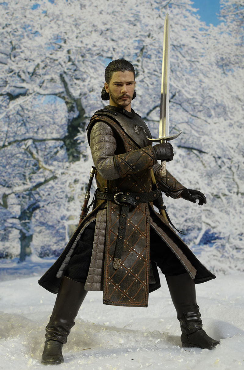 Jon Snow Season 8 Game of Thrones sixth scale action figure by ThreeZero