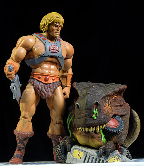 Raptor and T-Rex Jurassic Park Mondoids figures by Mondo