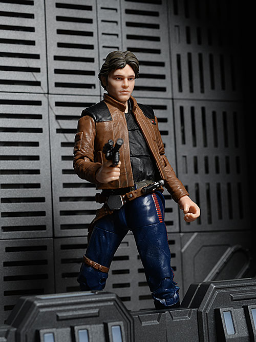 Han Solo Story Star Wars Black action figure by Hasbro