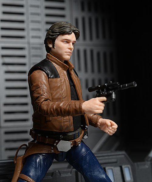 Han Solo Story Star Wars Black action figure by Hasbro
