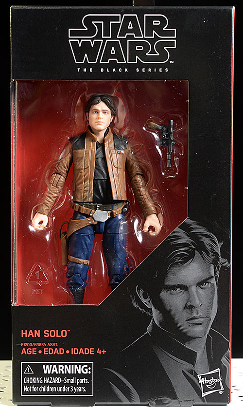 Han Solo Story Star Wars Black action figure by Hasbro