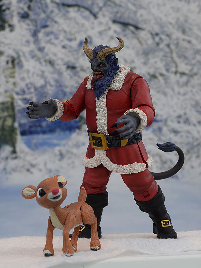 Santa and Krampus Naughty or Nice action figures by Fresh Monkey Fiction