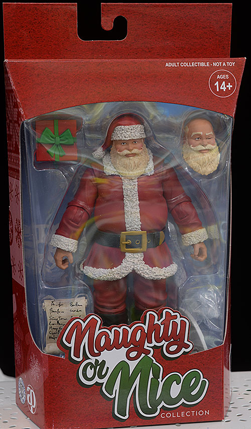 Santa and Krampus Naughty or Nice action figures by Fresh Monkey Fiction