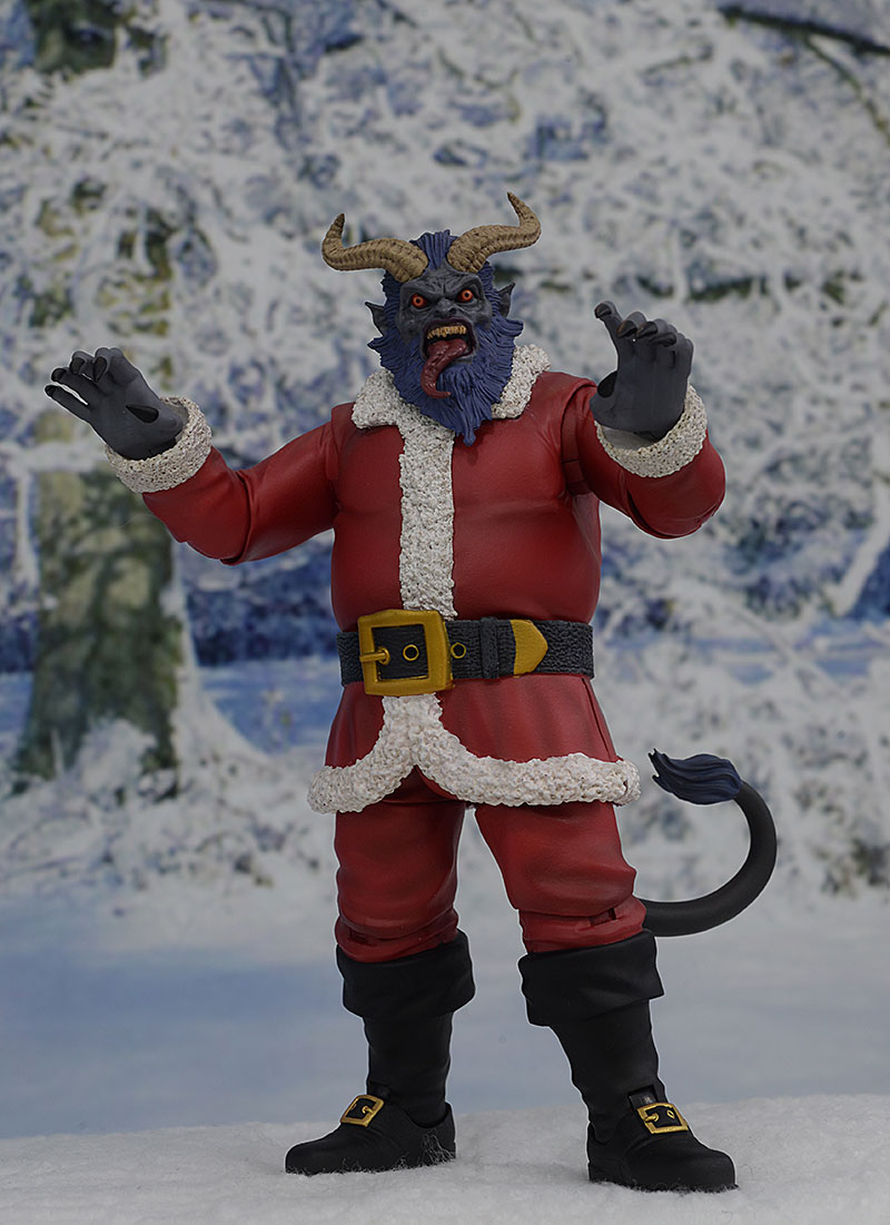 Santa and Krampus Naughty or Nice action figures by Fresh Monkey Fiction