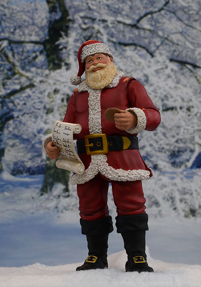 Santa and Krampus Naughty or Nice action figures by Fresh Monkey Fiction