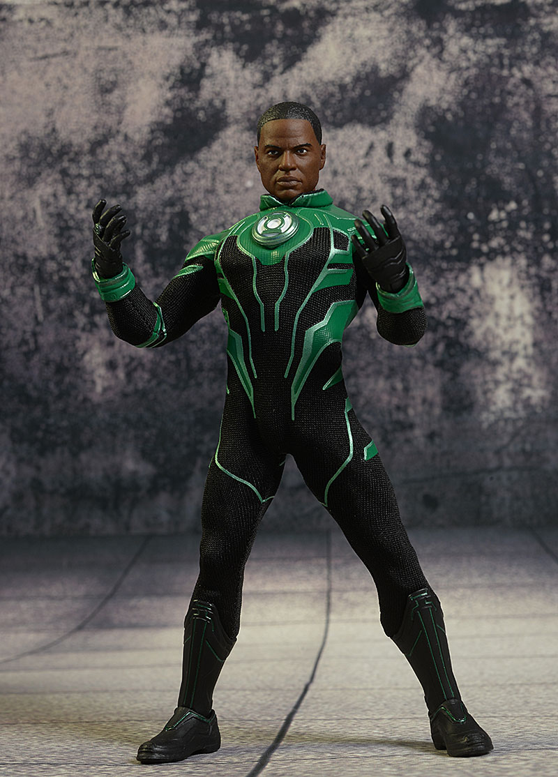 Green Lantern John Stewart One:12 Collective action figure by Mezco