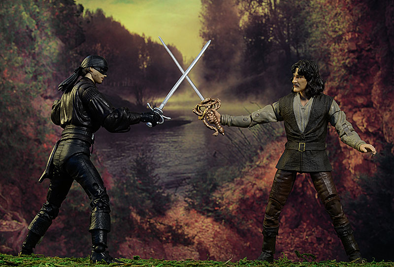 Dread Pirate Roberts and Inigo Montoya action figures