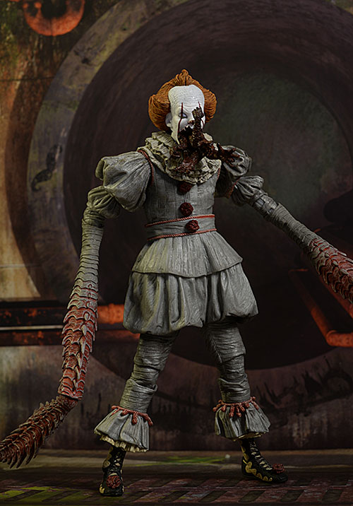 Dancing Pennywise IT action figure by NECA