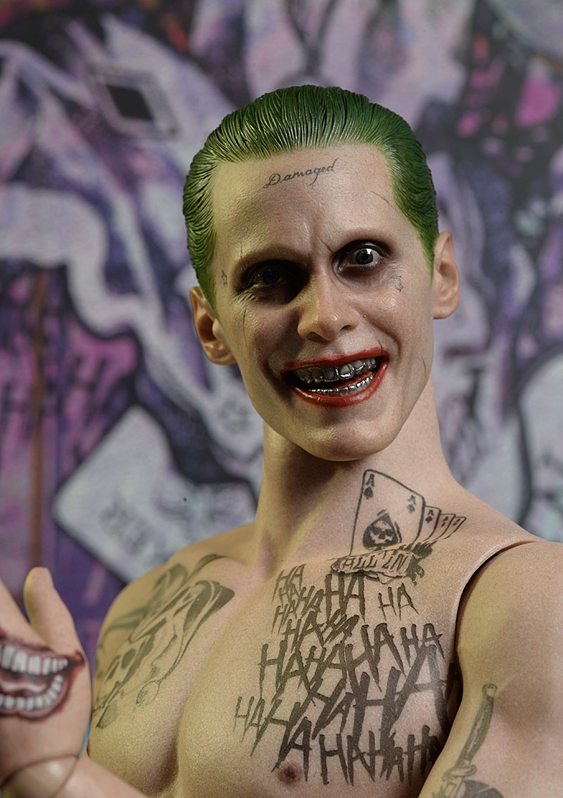 Suicide Squad Joker Purple Coat Deluxe action figure by Hot Toys