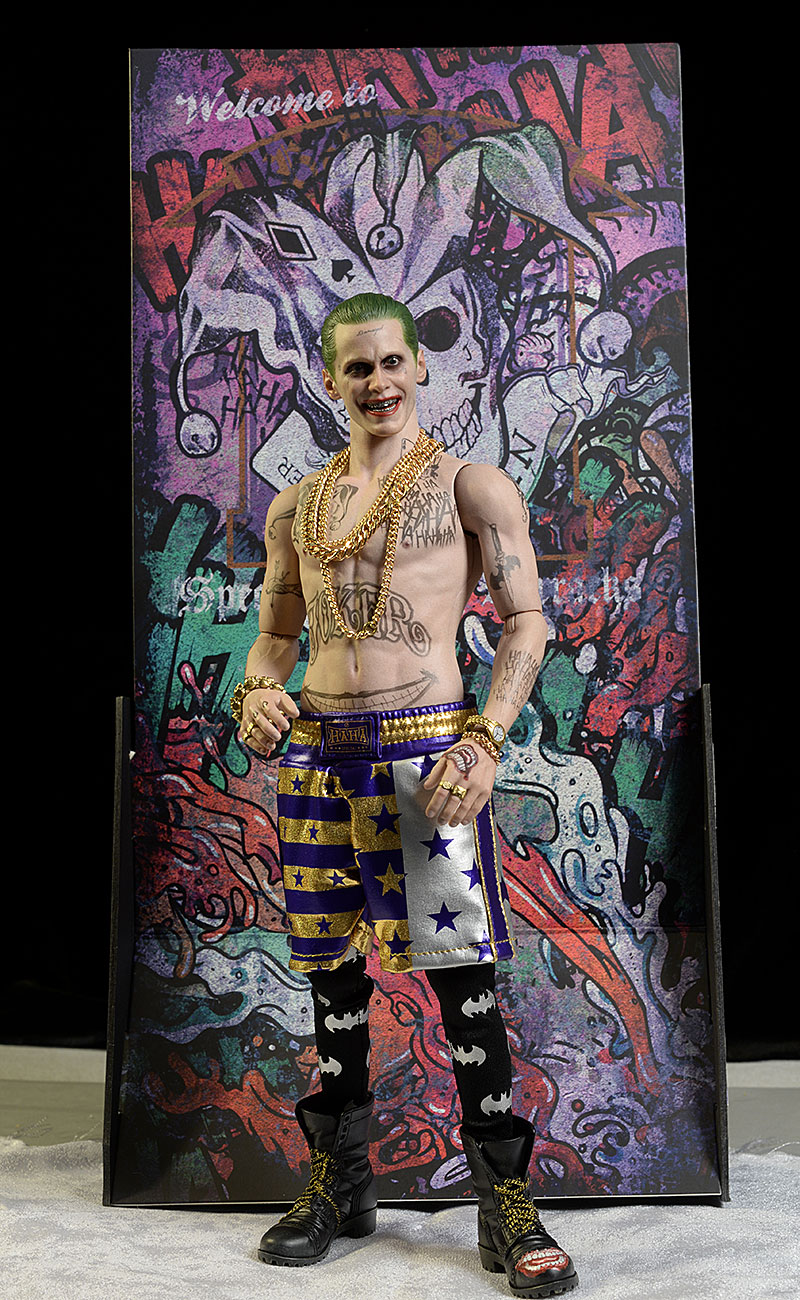 Suicide Squad Joker Purple Coat Deluxe action figure by Hot Toys