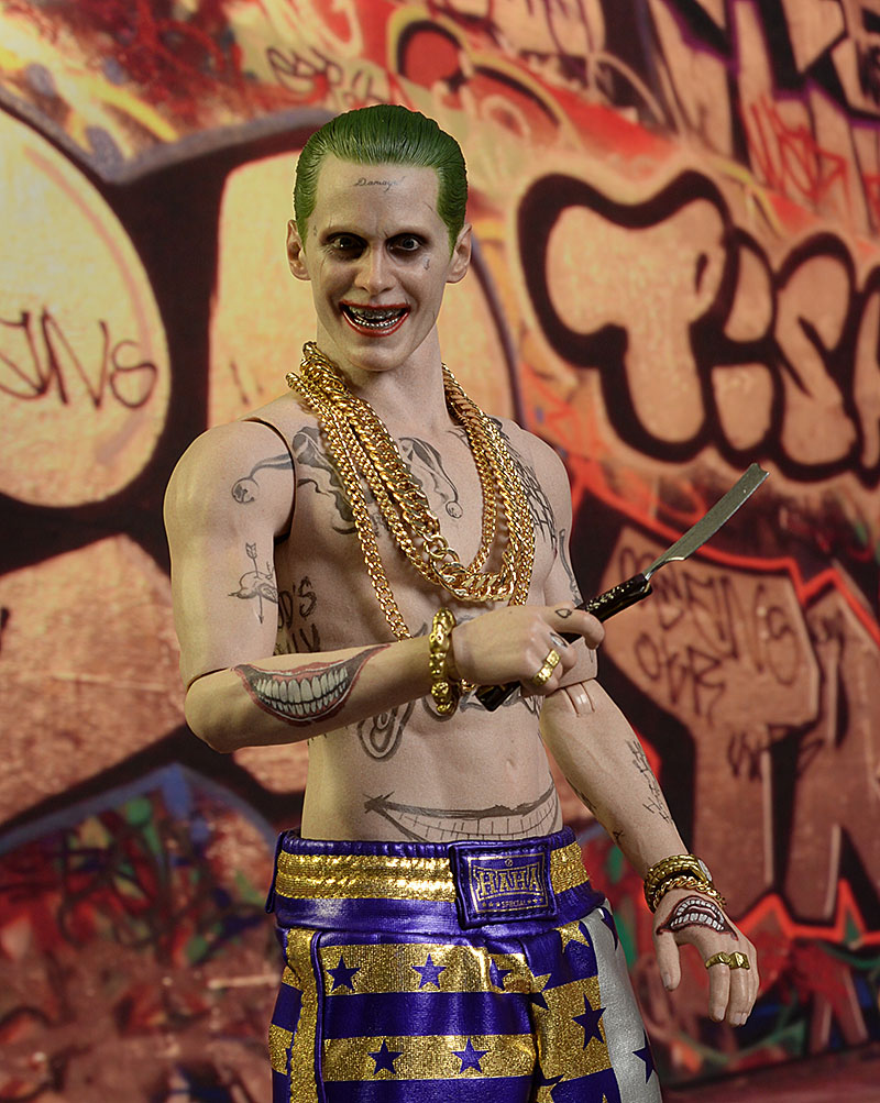 Suicide Squad Joker Purple Coat Deluxe action figure by Hot Toys