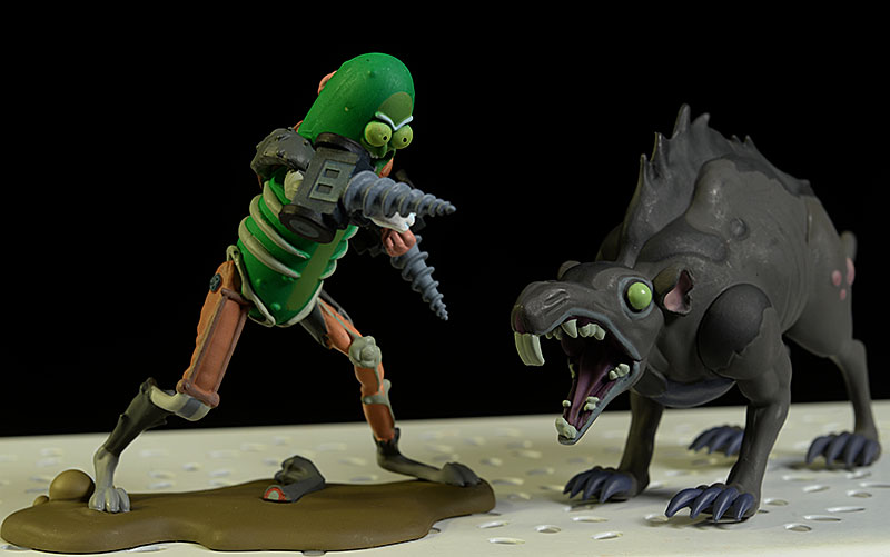 Rick and Morty exclusive deluxe action figure set by Mondo