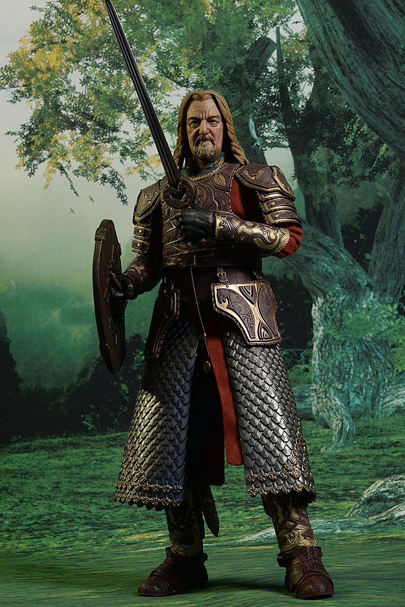 King Theoden Lord of the Rings sixth scale action figure by Asmus