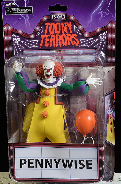 IT Pennywise Toony Terror action figure by NECA