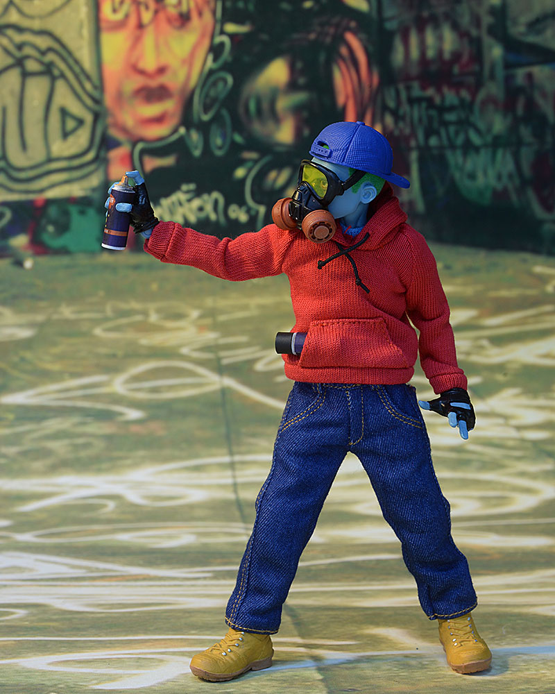 Vapor Hoodz Rumble Society One:12 Collective action figure by Mezco