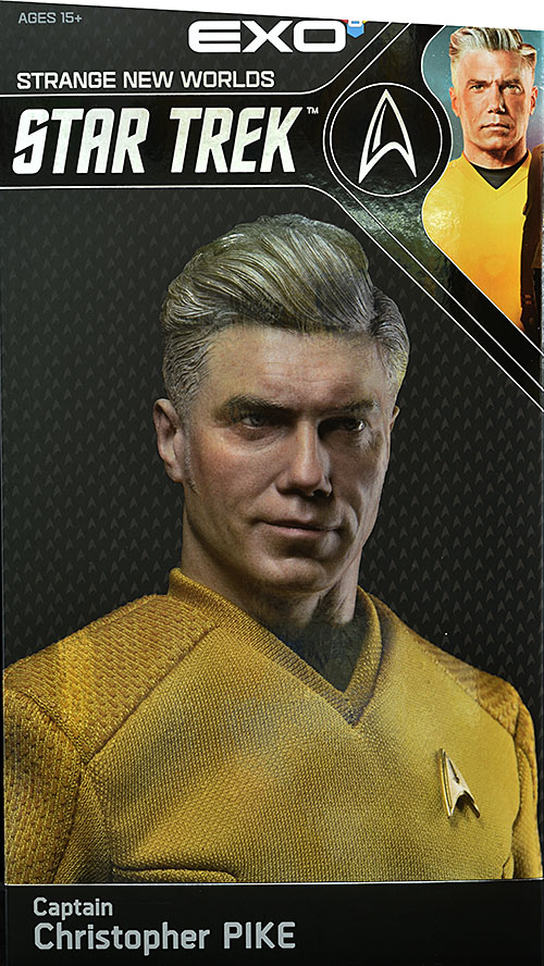 Captain Pike Star Trek Strange New Worlds sixth scale action figure by EXO-6