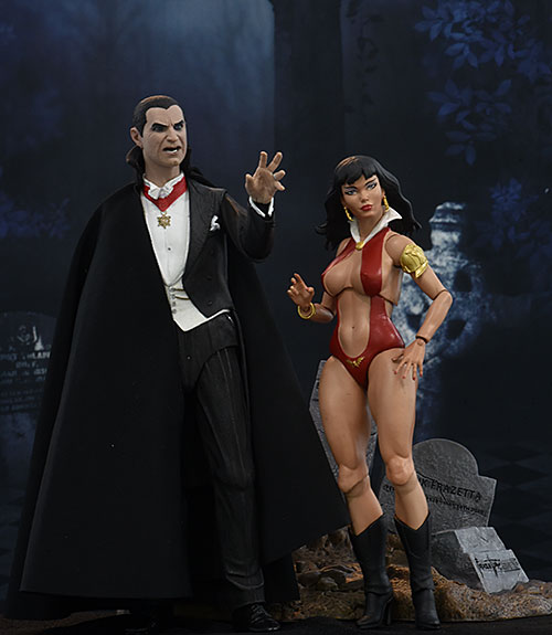 Vampirella action figure by Frazetta Girls