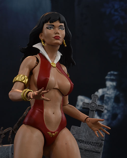Vampirella action figure by Frazetta Girls