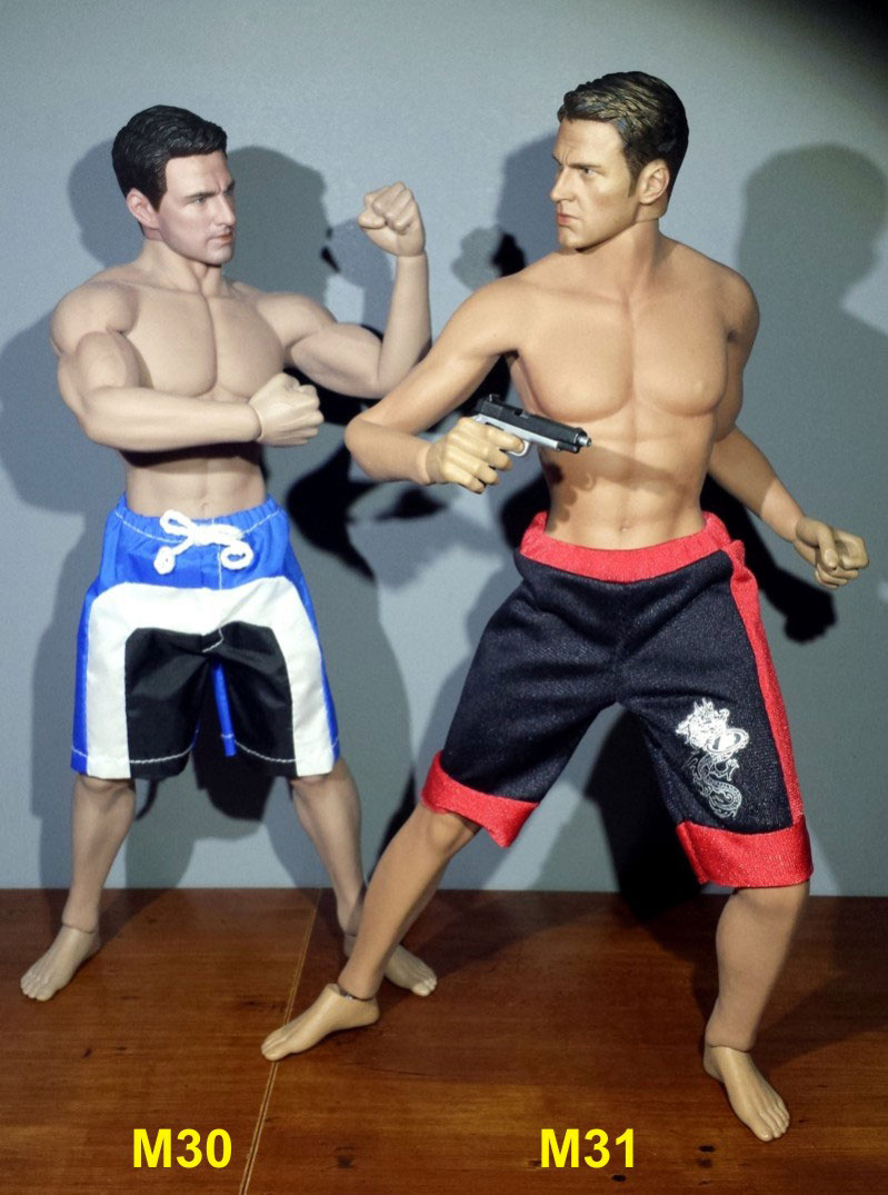 Sixth Scale M30, M31 seamless action figure bodies by Phicen